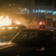 Newark on fire
